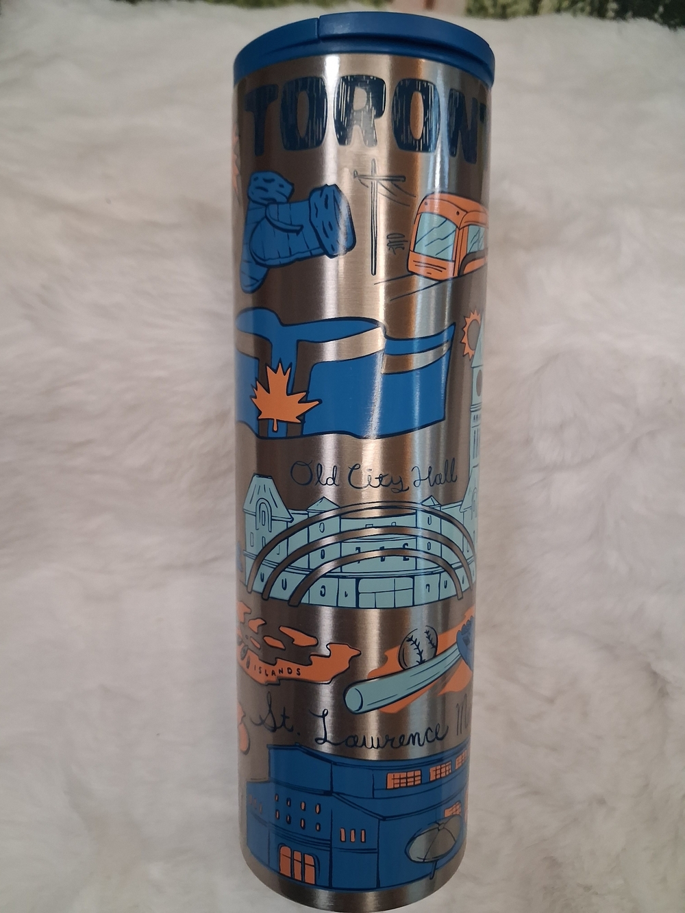 Starbucks Toronto Been There Stainless Steel Tumbler 16oz 2023 Travel Mug